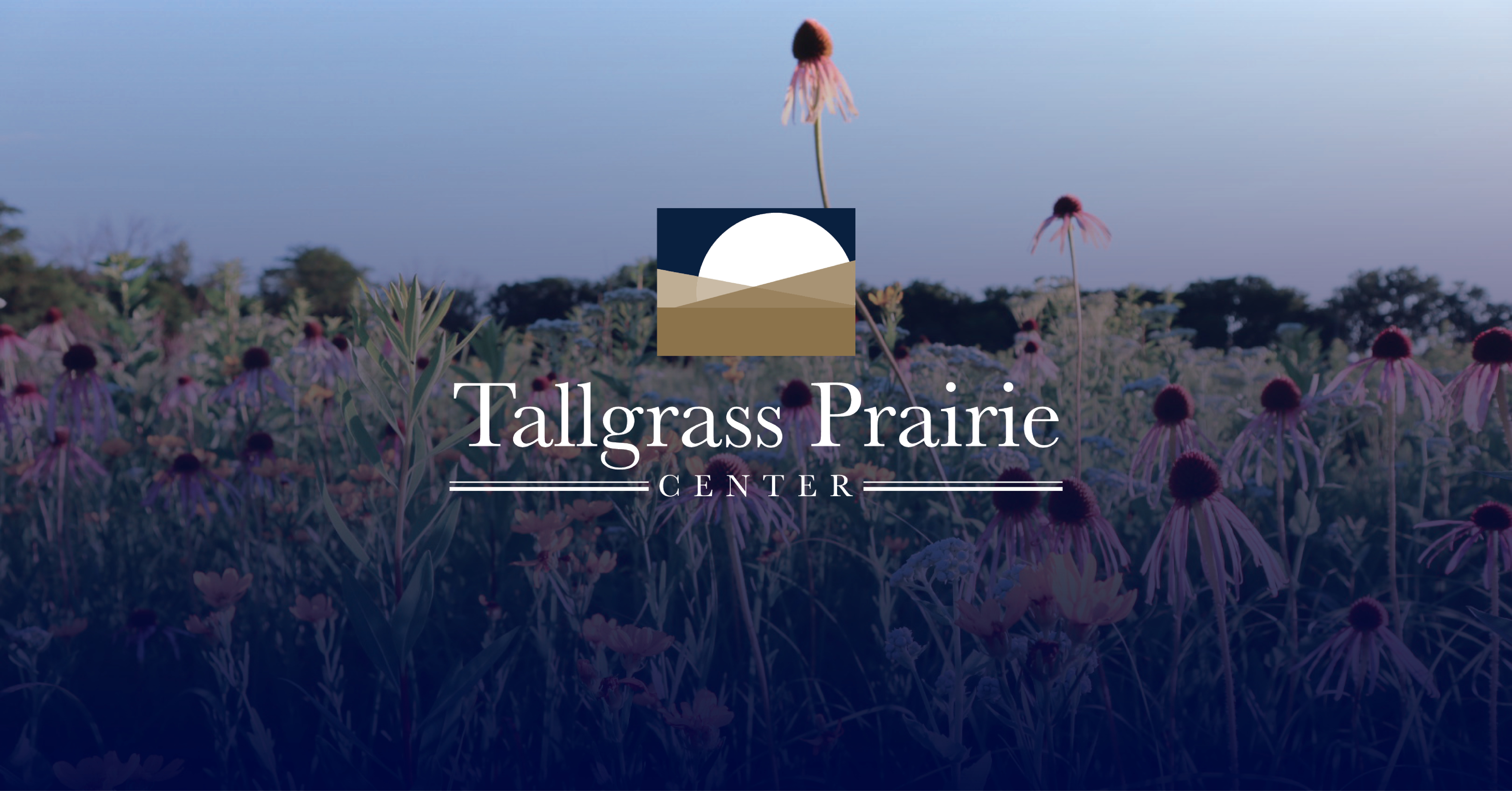 TPC Logo over prairie background