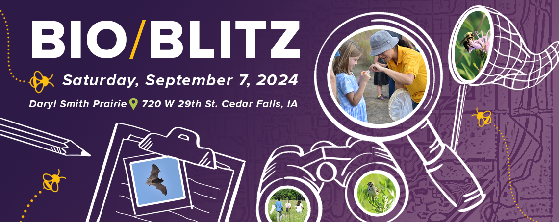 UNI department of biology BioBlitz poster